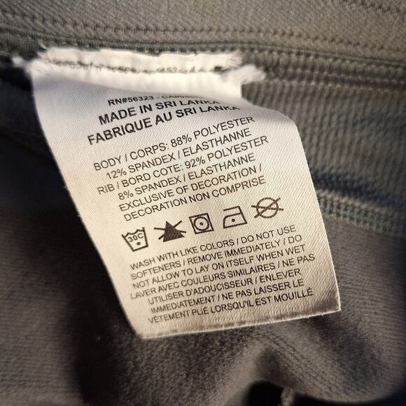 Nike Pro Training Tights Mens Medium Dri-fit 3/4 length green/gray base layer - Picture 5 of 6